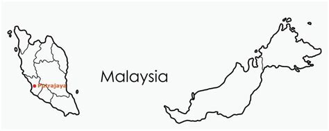 Malaysia Map Vector Art, Icons, and Graphics for Free Download