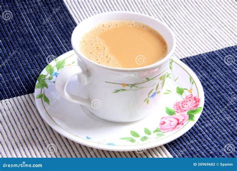 Cup Of Milk Tea Stock Photography - Image: 20969682