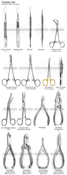 Podiatry Instruments Set | Medical Tools Shop