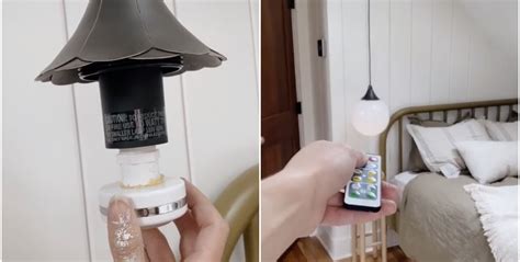 This Light Hack on TikTok Shows You How to Install Lighting Without an Electrician