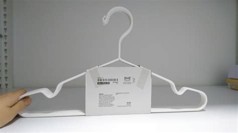 IKEA Stajlig hangers in white indoor / outdoor, Furniture & Home Living ...