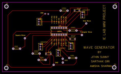 Wave Generator - EasyEDA open source hardware lab