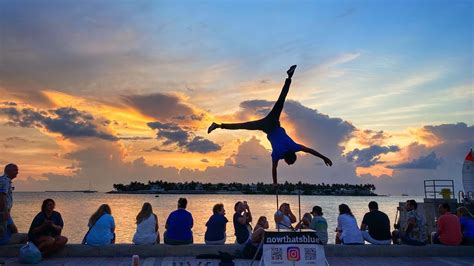 Key West LIVE - Mallory Square Sunset Celebration HD [1080p60fps] - YouTube