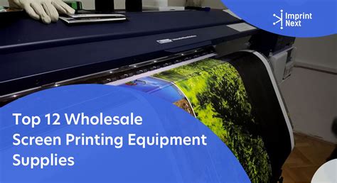 Top 12 Wholesale Screen Printing Equipment Supplies - ImprintNext Blog