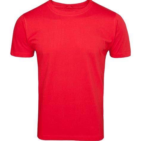 Red Plain Mens T Shirt, Size: Small, Medium, Large, XL, | ID: 16894990633