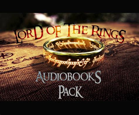 Tolkien Lord of the Rings Hobbit Audiobooks Rob Inglis - Etsy