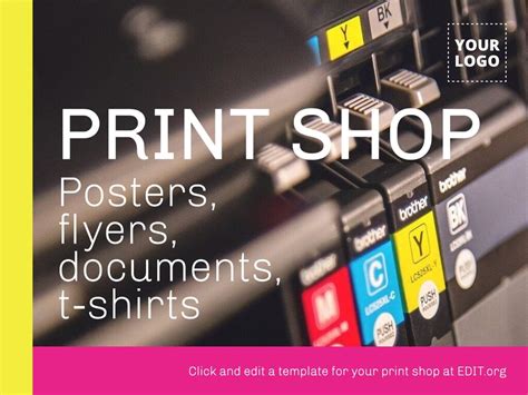 Print Store design templates