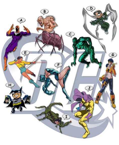 Da-Silva | Marvel and DC Characters Inspired by Arachnids | The Comics Grid: Journal of Comics ...