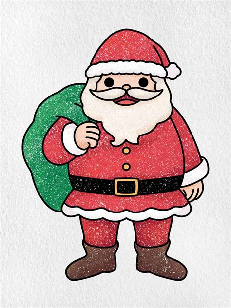 Santa Claus Drawing Images