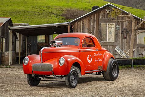 Hemi-Powered 1941 Willys Coupe Is Survivor of Gasser Wars