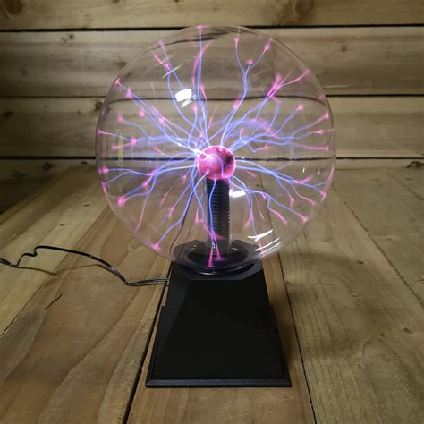 8" Glowing Electric Static Plasma Ball / Orb Touch And Sound Settings 5025301489809 | eBay