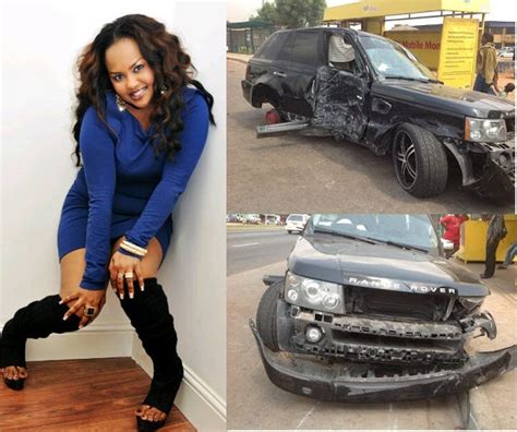 Photos:Ghanaian Actress Nana Ama Brown involved in ghastly car crash | This Is Miss Petite ...