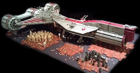 Star Wars "Republic Frigate", by yoshix, 2012 | #LEGO #StarWars #SciFi #Spaceship #MOC | Lego ...