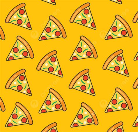 Pizza Background Pattern