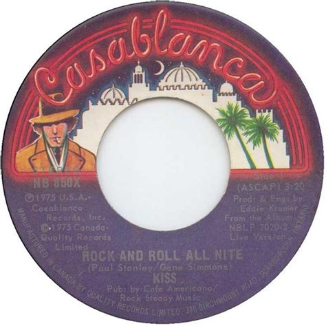 Kiss – Rock And Roll All Nite (1975, Vinyl) - Discogs