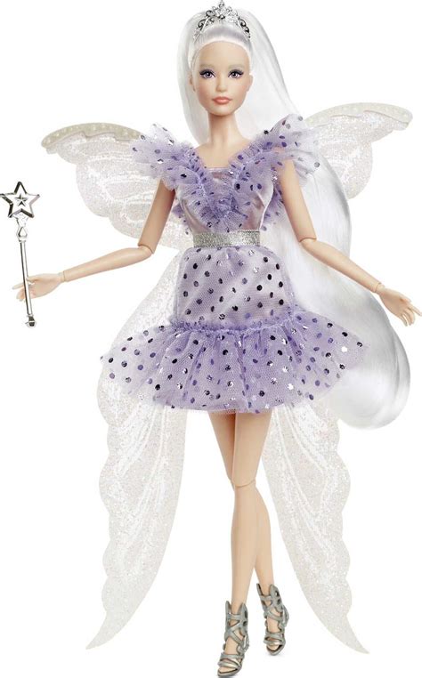 Barbie Signature Collectible Tooth Fairy Doll With Shimmery Fairy Wings, Wand Tiara | lupon.gov.ph