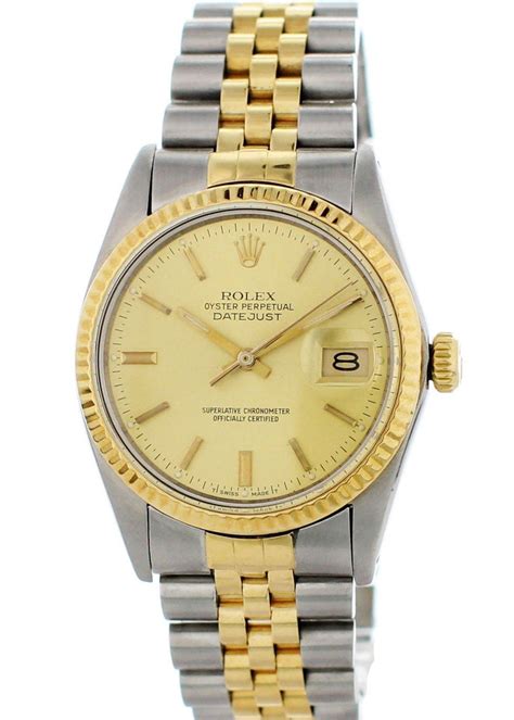 Rolex Oyster Perpetual Datejust 16013 Mens Watch