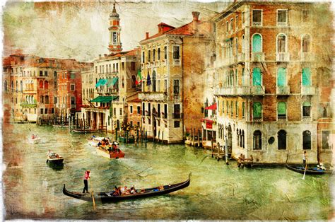 Italian Renaissance painting | Landscape canvas, Landscape prints ...