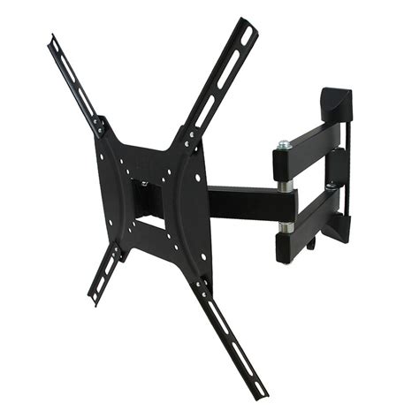 MegaMounts 26 in. to 55 in. Full Motion Single Stud Television Wall ...