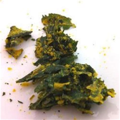 Raw Vegan Kale Chips with Nutritional Yeast (Dehydrator Recipe)