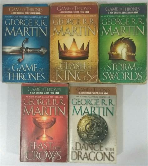 Game of Thrones Book 1 - 5 (Mass Market PB) - Books n Bobs