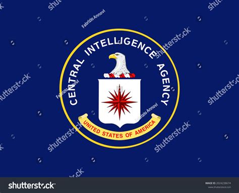 Us Central Intelligence Agency Flag United Stock Vector (Royalty Free ...