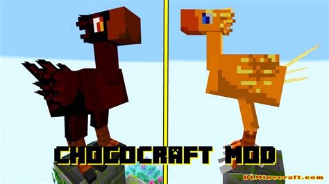 ChocoCraft Mod [With Forge] for Minecraft 1.12.2-1.11.2-1.10.2-1.7.10