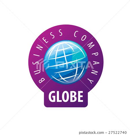 Earth logo template. Globe sign - Stock Illustration [27522740] - PIXTA