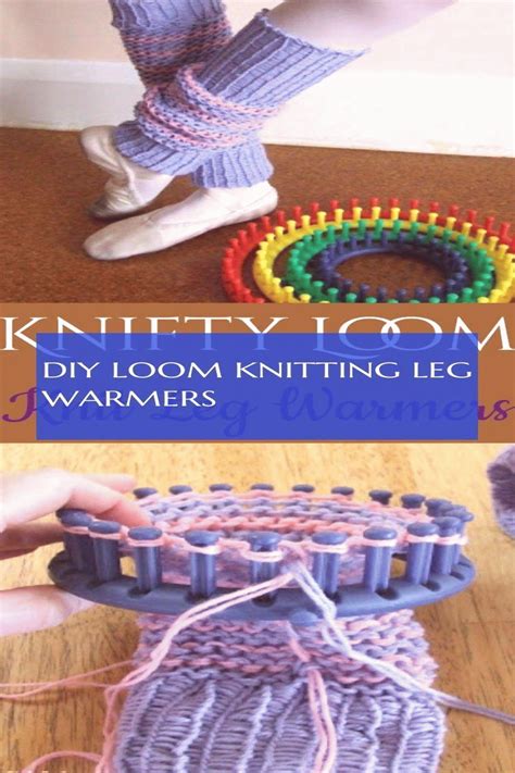 diy loom knitting leg warmers diy webstuhl stricken beinlinge Suzys Fa diy loom knittin ...