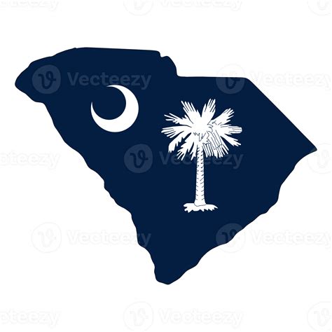 South Carolina Flag - State of America 26804043 PNG