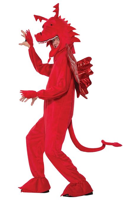 Adult Red Dragon Costume