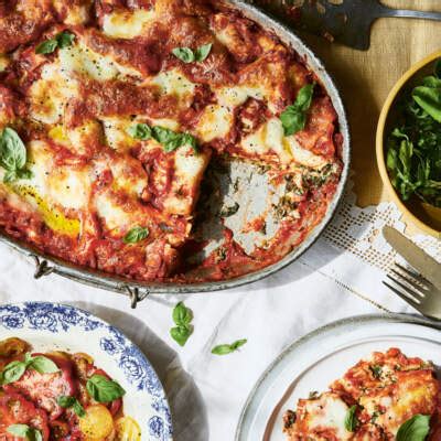 Spinach and ricotta lasagne | Woolworths TASTE