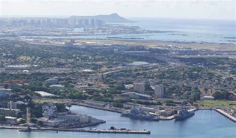 Joint Base Pearl Harbor Hickam with Diamond Head in background1 - Hawaii Defense Economy