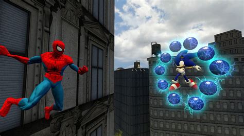 Spider-Man vs Sonic the Hedgehog #8 by shinxboy on DeviantArt