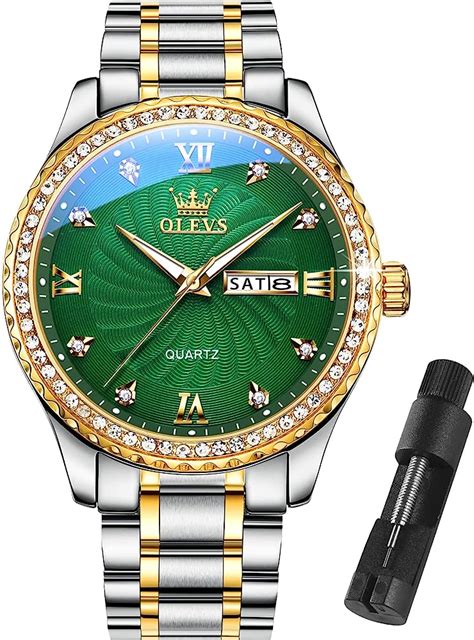 Mens Gold Watches With Diamonds