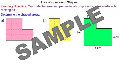 Area of Compound Shapes - Mr-Mathematics.com