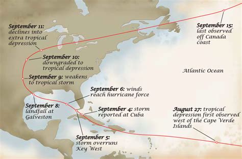 Map Galveston Before Hurricane 1900 - Best Map of Middle Earth