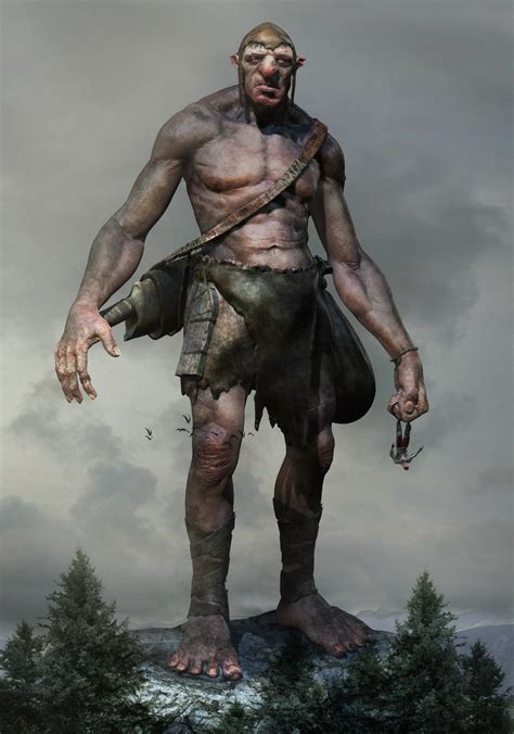 ArtStation - Concept sculpts : Giants , Ivo Diependaal | Fantasy monster, Fantasy creatures ...