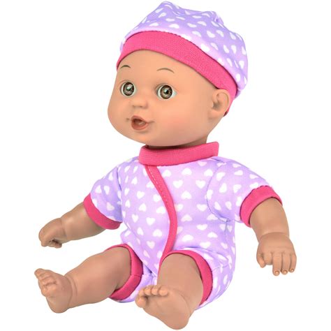 My Sweet Love 8" Mini Soft Baby Doll with Purple & Pink Outfit - Walmart.com - Walmart.com