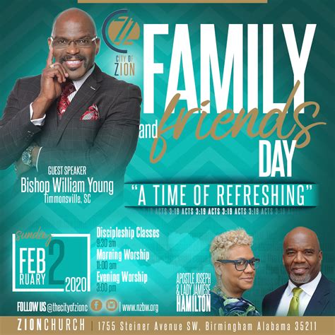 Family And Friends Day – Zion Church