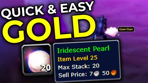 WOW Classic SOD: How To Easily Gold With Iridescent Pearl Farming In BFD?