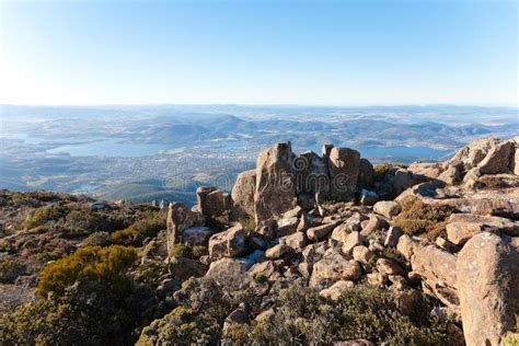 Summit of Mount Wellington stock photo. Image of tasmania - 17135458