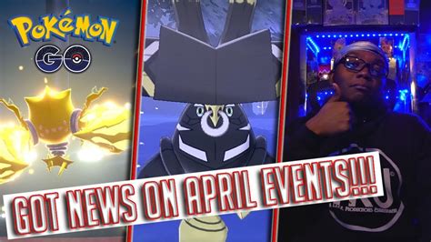 Pokémon Go: I got April Events to Share!!! - YouTube