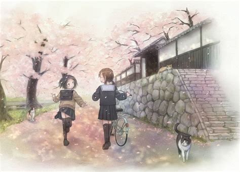 Anime Bicycle Wallpaper