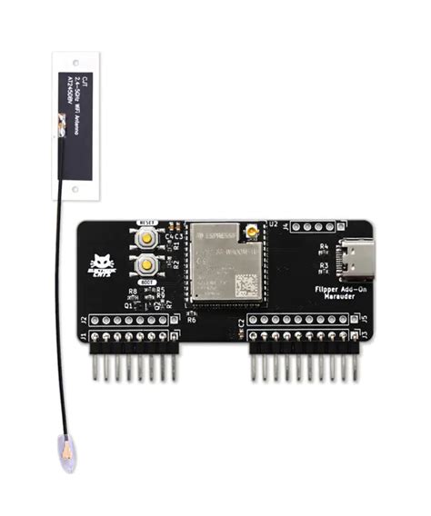 Flipper Add-On Marauder WiFi Testing Tool - Electronic Cats - IOT Testing (LoRaWAN, BLE, Zigbee ...