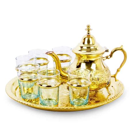 Moroccan Tea Sets Collection - Marrakeche Crafts