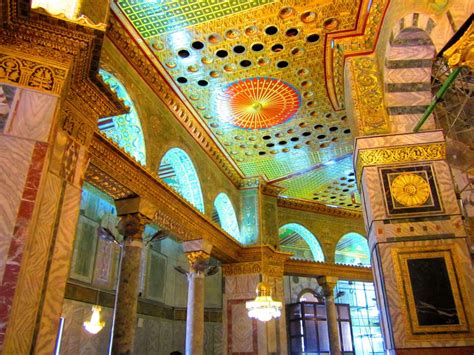 Dome of the Rock Interior photo | Dome of the rock, The rock, Dome