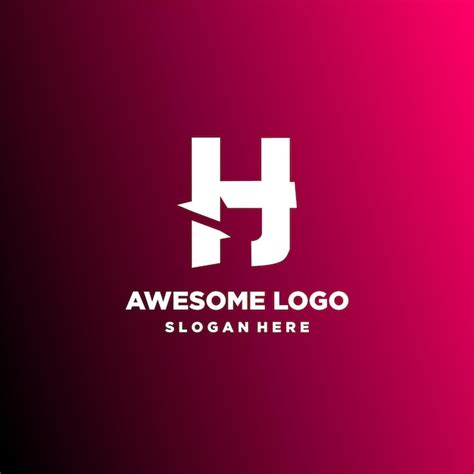 Premium Vector | Letter logo minimalist luxury design gradient style