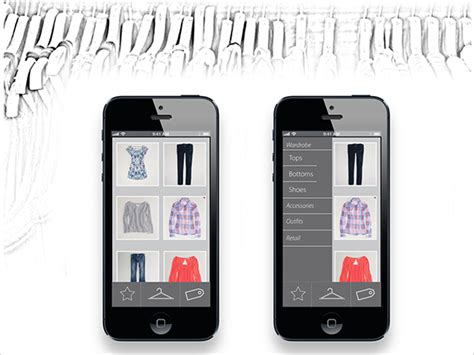 Smart Closet App on Behance