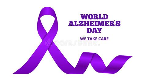 Alzheimers Ribbon Clipart Font